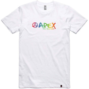 Koszulka Apex Rainbow (XL|Biała)