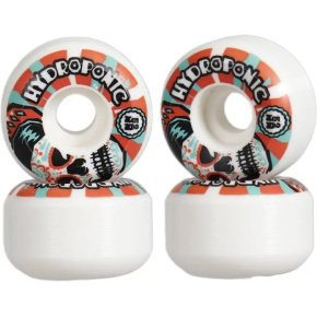 Hydroponiczna meksykańska czaszka 2.0 Kółka do deskorolki 4-Set (52mm|białe/czerwone)