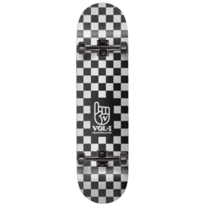 Vol.1 Checker Skateboard Komplet (8"|Černá) Vol.1 Checker Skateboard Komplet (8"|Černá)