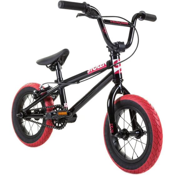 Wyczynowy Rower BMX Stolen Agent 12'' 2022 13.25" Czarny