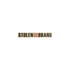 Naklejka ze skradzionym logo (S|czarny)