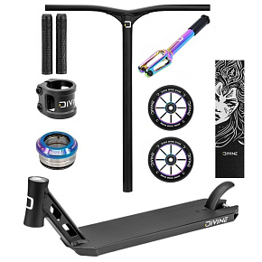 Hulajnoga freestyle Custom Divine Park ALU Black/Neochrome Hulajnoga freestyle Custom Divine Park ALU Black/Neochrome