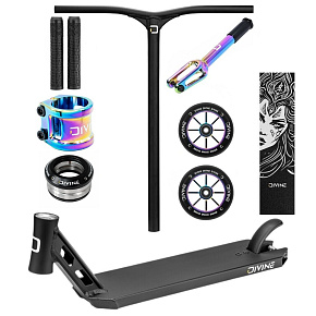 Hulajnoga freestyle Custom Divine Park ALU Black/Neochrome Hulajnoga freestyle Custom Divine Park ALU Black/Neochrome