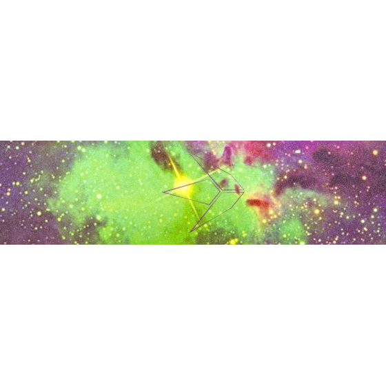 Griptape Blunt Galaxy Zielony
