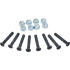 Pig Skateboard Hardware 8-Zestaw (1.25"|Czarny)