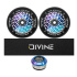 Zestaw 2 szt. kółek Divine 110 mm Light Neochrome + Divine griptape + Divine headset