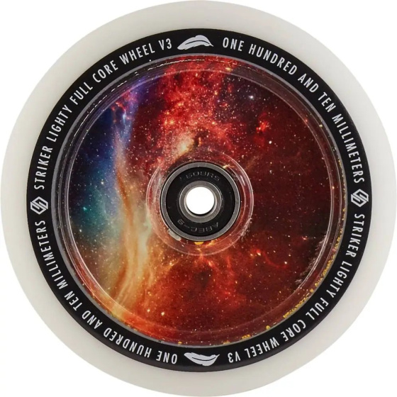 Wheel Striker Lighty Full Core V3 White Yellow Galaxy