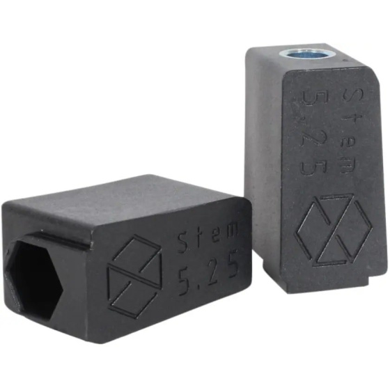 Podest Ends Native Stem Black