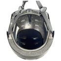 Kask Boom Stay Safe S biała Adjustable