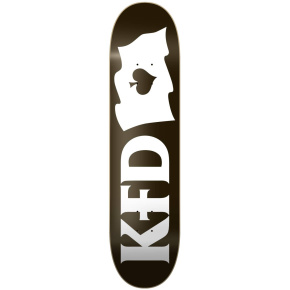 Deskorolka z logo KFD (8"|czarna)