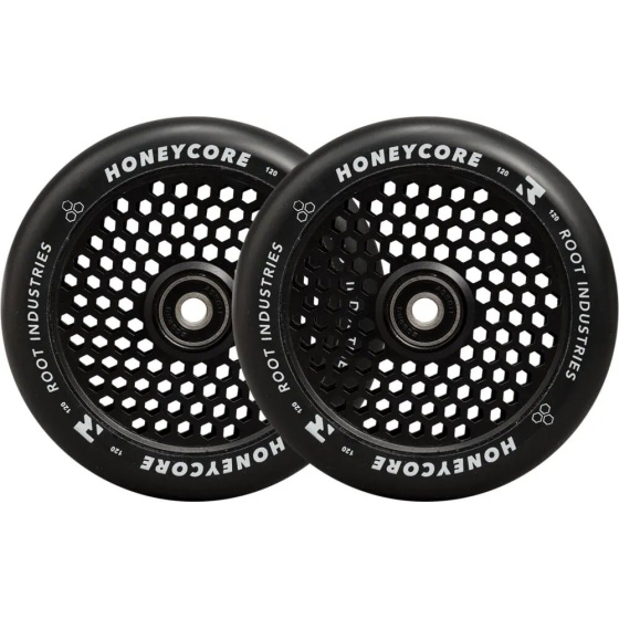 Kółka Root Industries Honeycore black 120mm Czarny