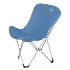 Krzesło składane NILS Camp NC3051 niebieskie
