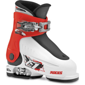 Regulowane dziecięce buty narciarskie Roces Idea Up 6in1 (16.5-18.5|biały/czerwony)