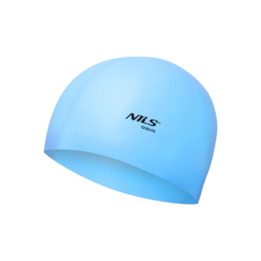 Czepek silikonowy NILS Aqua NQC BL01 jasnoniebieski