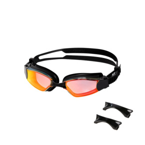 Okulary pływackie NILS Aqua NQG660MAF Racing pomarańczowe