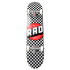 RAD Checkers Progressive Skateboard Set (7.75"|czarny/biały)