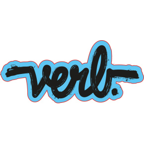 Naklejka z logo Verb