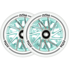 Kolečka Aztek Ermine XL Aqua 115x30mm 2ks