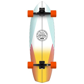 Hydroponic Diamond Complete Surfskate (32"|Lines White)