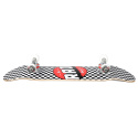 RAD Checkers Progressive Skateboard Set (7.75"|czarny/biały)