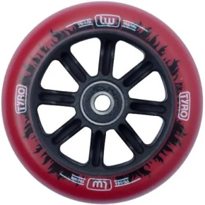 Kółko Longway Tyro Nylon Core 100 mm Red/Black Flame