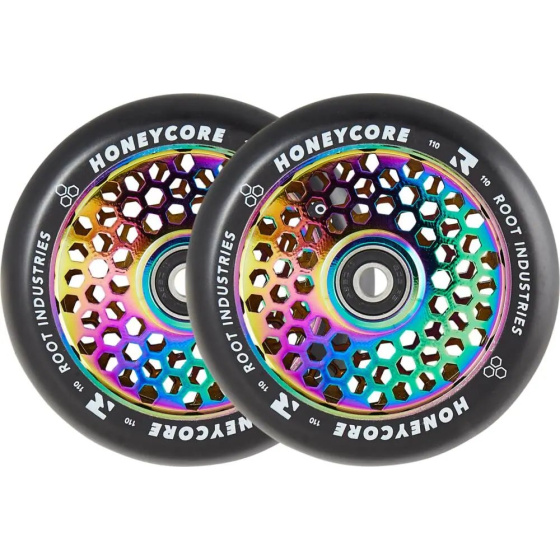 Kółka Root Industries Honeycore black 110mm NeoChrome, 2 szt.