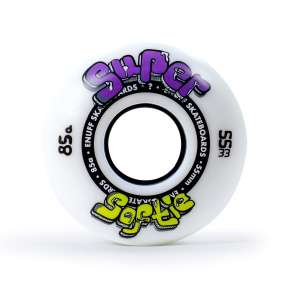 Kółka Enuff Super Softie - białe - 55 mm
