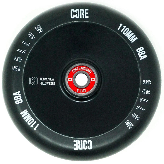 CORE Hollowcore V2 Kolečko Na Freestyle Koloběžku (110mm|Černá/Červená)