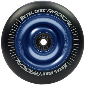 Kółko Metal Core Radical 100 mm Czarny/Niebieski
