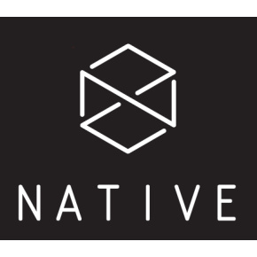 Naklejka Native Logo Czarny