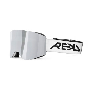 REKD Rocker MagLock Snow Goggle Kit - White / Mirror - L/XL