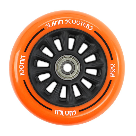 Koło Slamm Nylon 100mm Pomarańczowy
