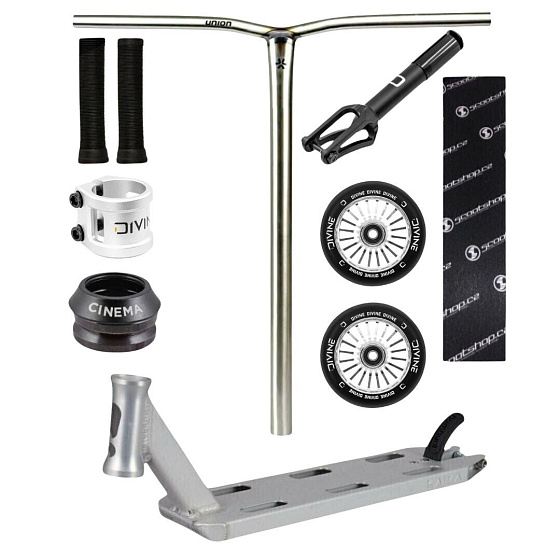 Freestyle hulajnoga Divine X Longway Kaiza srebrna