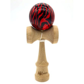 Kendama Nokaic Zebra Czerwony