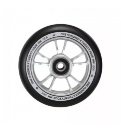 Kółko Blunt 10 Spokes 100 mm Srebrny/Czarny