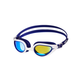 Okulary pływackie NILS Aqua NQG480MAF niebiesko-białe