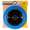 Kółka UrbanArtt Civic 115x30 mm Black/Arctic Blue 2 szt.