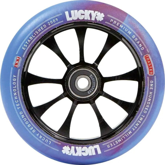 Kółko Lucky Toaster 120 mm Red/Blue Swirl