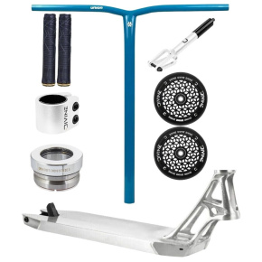 Hulajnoga freestyle Custom Divine X Union X Ethic Pandemonium 460 mm srebrna