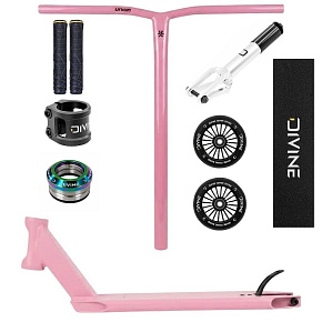 Hulajnoga freestyle Custom Divine × Union Candy Pink Hulajnoga freestyle Custom Divine × Union Candy Pink