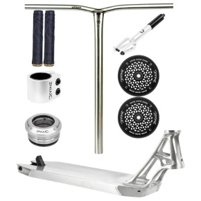 Hulajnoga freestyle Custom Divine X Union X Ethic Pandemonium 460 mm srebrna