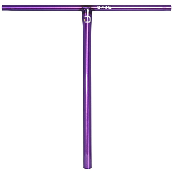 Kierownica Divine T-bar oversize 580x580 mm Polished Purple