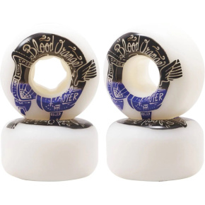 Zestaw 4 kół Blood Orange Street Raw Rounded Cruiser Wheels (56 mm|Violet)