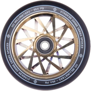 Kółko Striker Zenue Series Black 110 mm Gold Chrome Kółko Striker Zenue Series Black 110 mm Gold Chrome