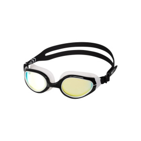 Okulary pływackie NILS Aqua NQG480MAF czarno-białe