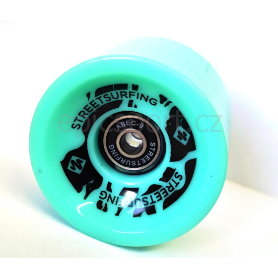 Kółko Longboard 1 szt. - czerwone, ABEC 9, 70 mm