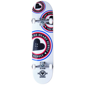 Heart Supply Orbit Logo Skateboard Set (8"|biały/czarny/niebieski)