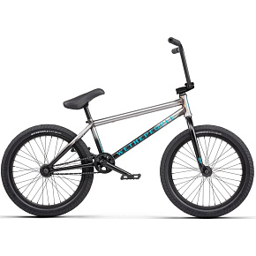 Wethepeople Justice 20" Freestyle BMX Rower (20.75"|Matt Black/Raw Fade)