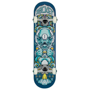 Skateboard Rocket Alien Pile-up 7.375" niebieski