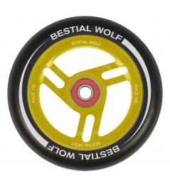Bestial Wolf Race 100 mm okrąg czarny żółty